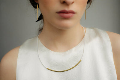 Florence + Dot Minimal Necklace