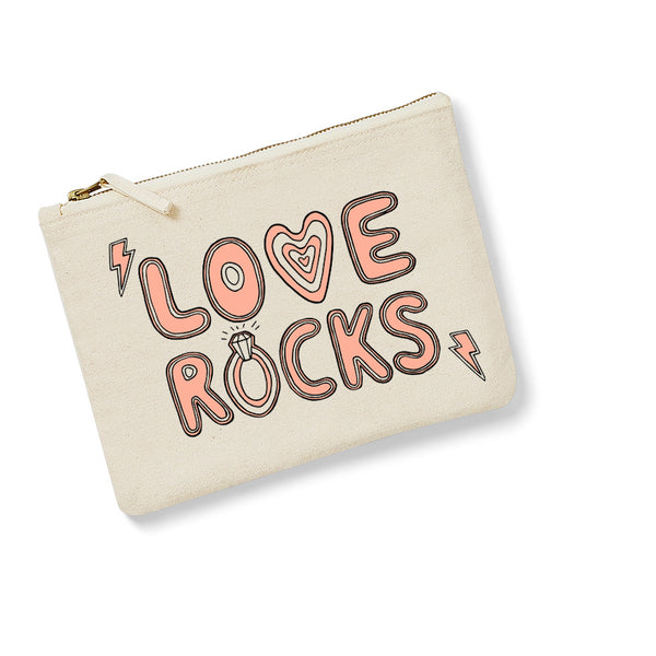 Love Rocks Make Up Bag