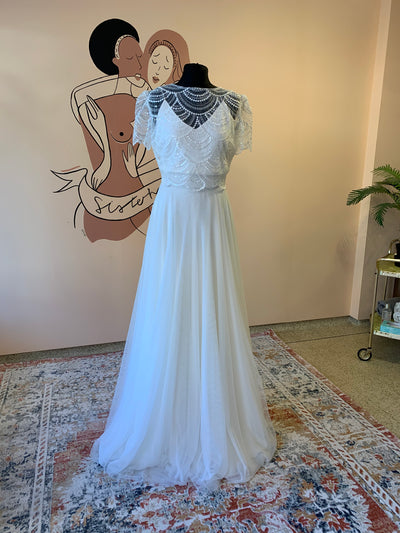 Sequin bridal top